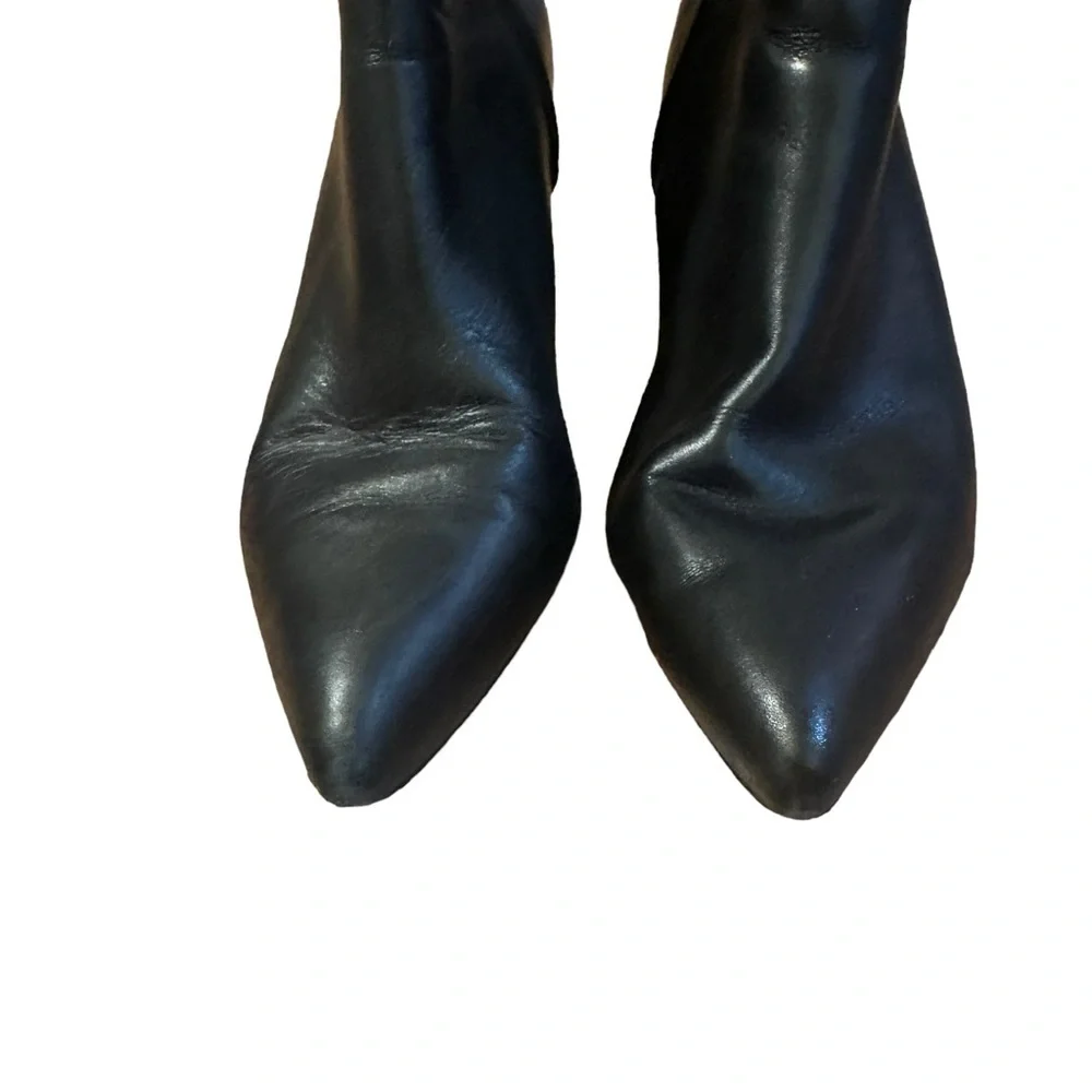 Alexander Wang Jude Block Heel Boots Size 39.5 - Picture 2 of 5